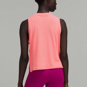 Lululemon “Train to Be” Tank Top, size 4, Coral color, excellent condition